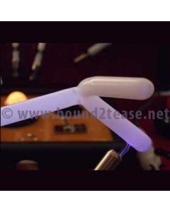 Radium curved throat electrode