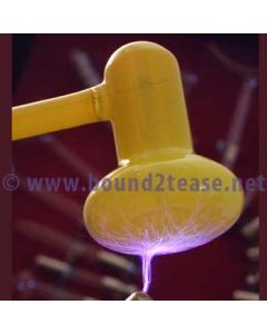 comb electrode for violet wand - opaline glass