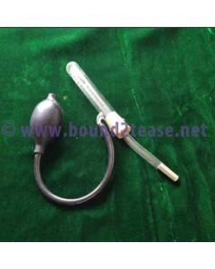 Radium curved throat electrode