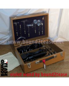 Soltan Senior "deluxe" violet ray wand with 10 electrodes