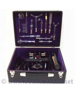 Ixu Violet Wand - Chrome Deco dual 2 handpieces & 12 electrodes